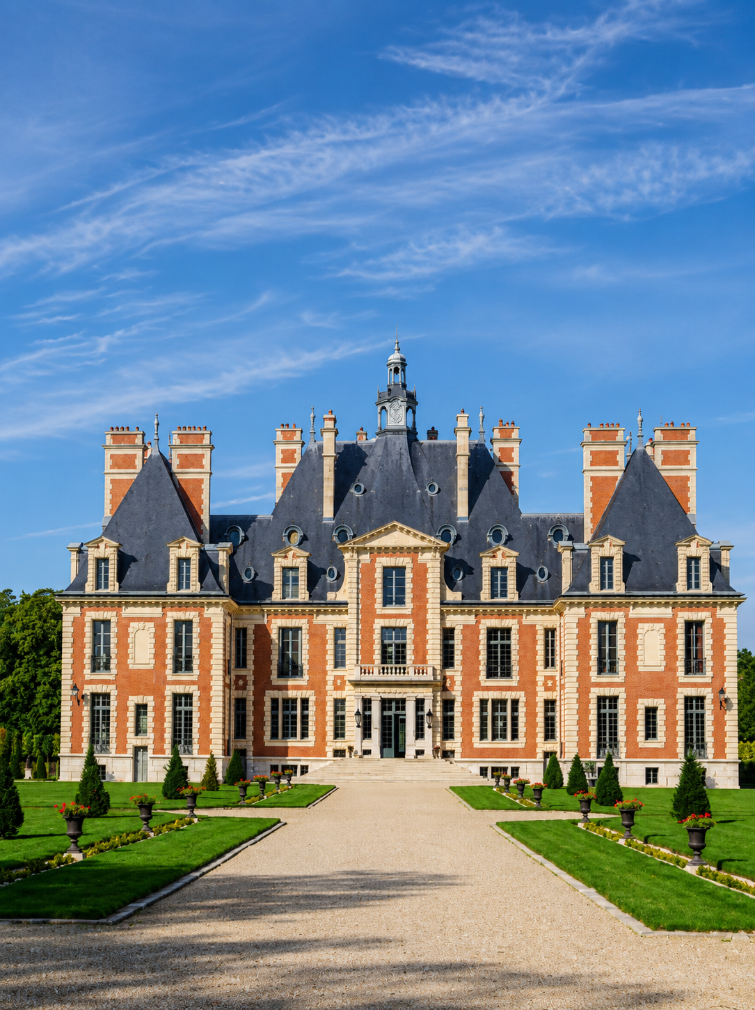 Château de Nainville-les-Roches, lieu de réception de mariage.