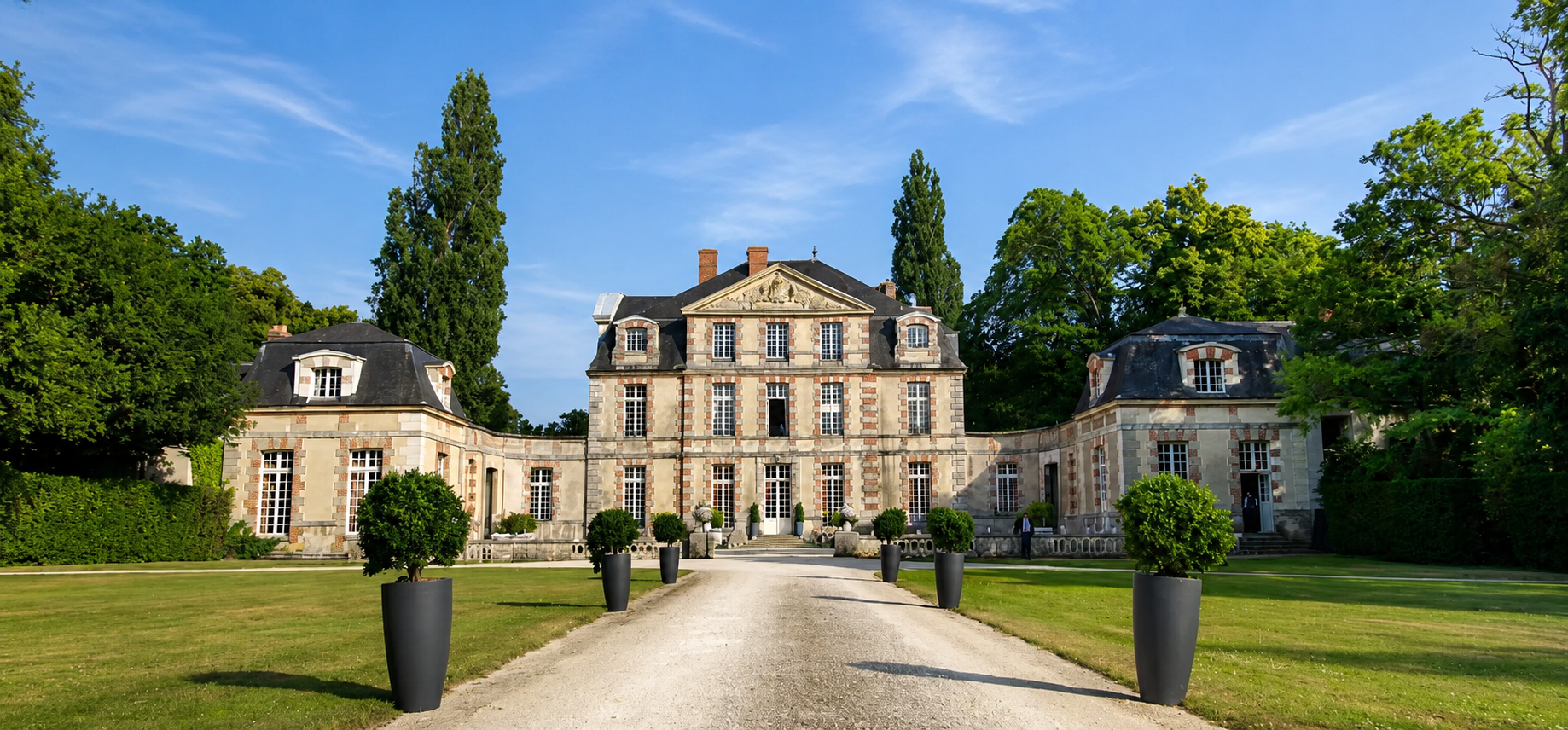 Château de Nandy, lieu de réception de mariage.